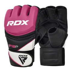 RDX Sports F12 Pink MMA Grappling Gloves for Women
